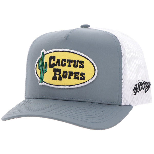 Hooey Cactus Rope Grey Ball Cap-CR122