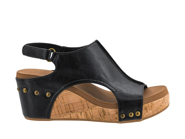 Corkys Ladies Carley Black 3 - 30-5316-BLK3-Q