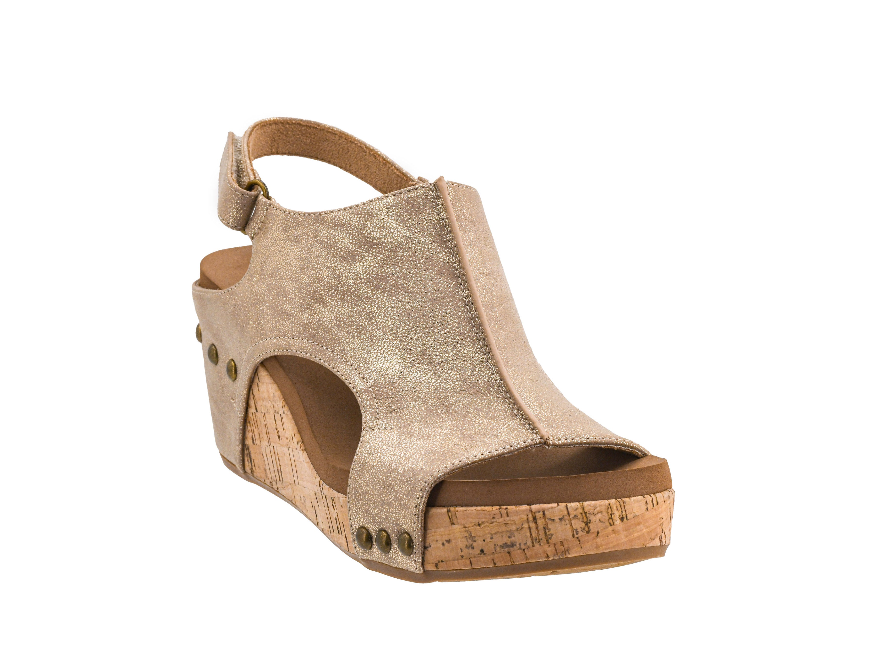 Corkys Ladies Carley Gold Wash Metallic - 30-5316-GWSM-Q