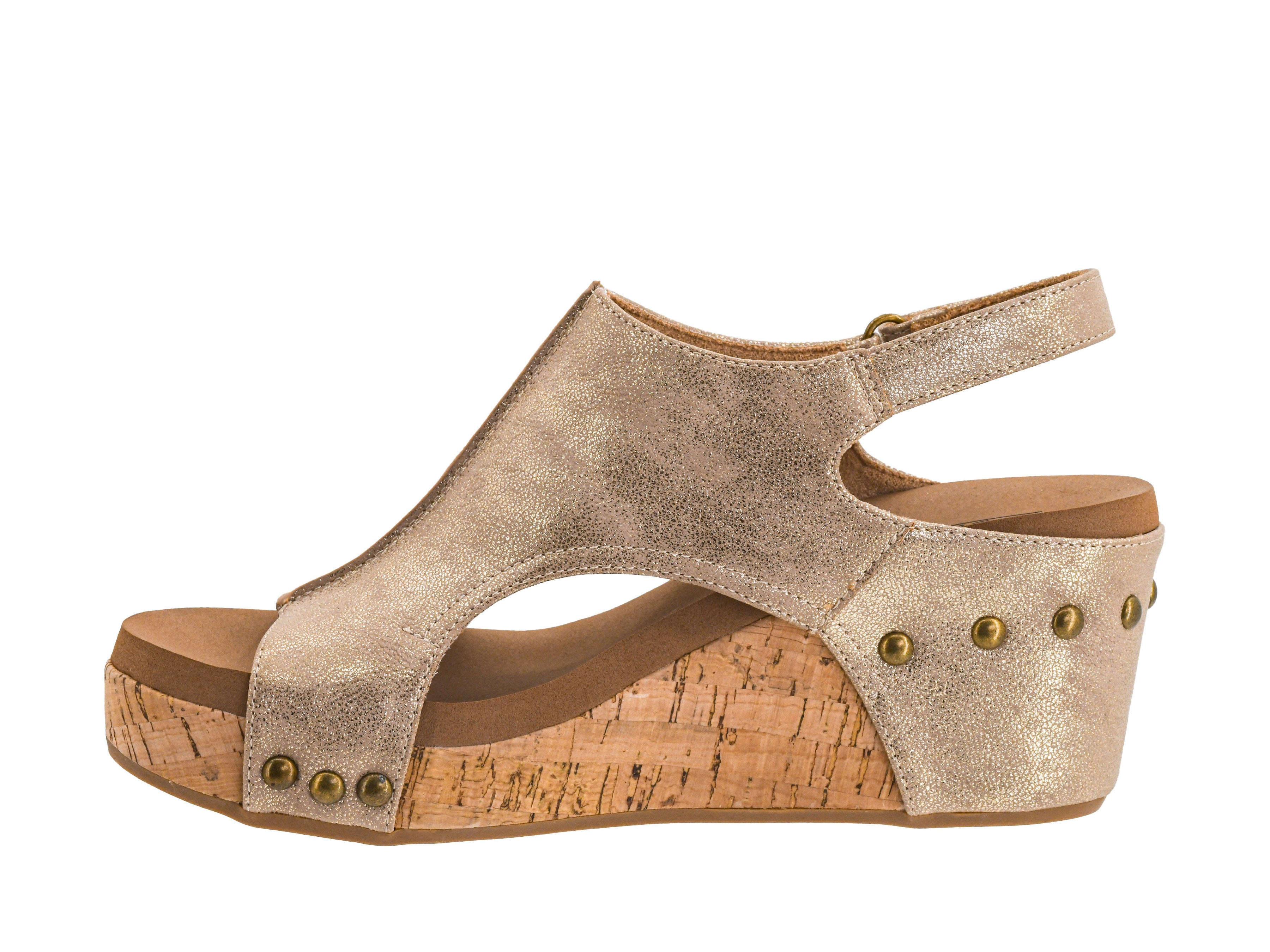 Corkys Ladies Carley Gold Wash Metallic - 30-5316-GWSM-Q