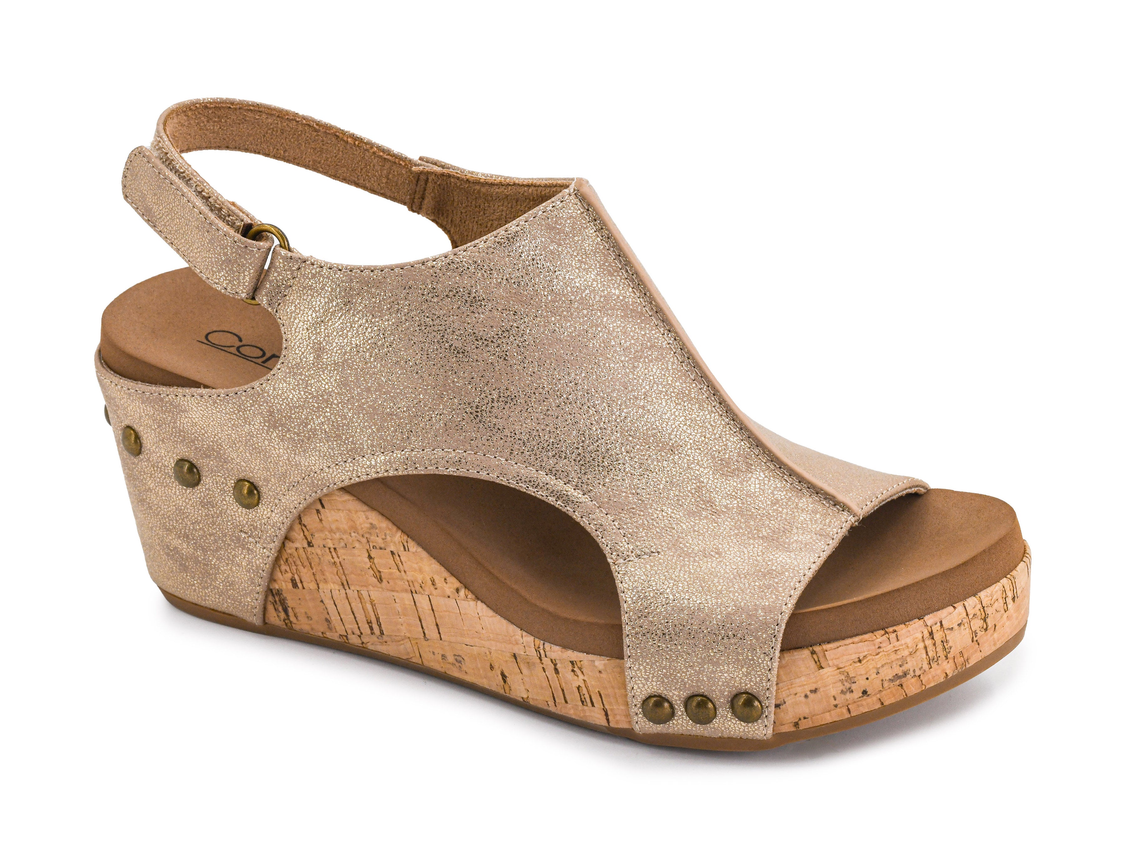 Corkys Ladies Carley Gold Wash Metallic - 30-5316-GWSM-Q