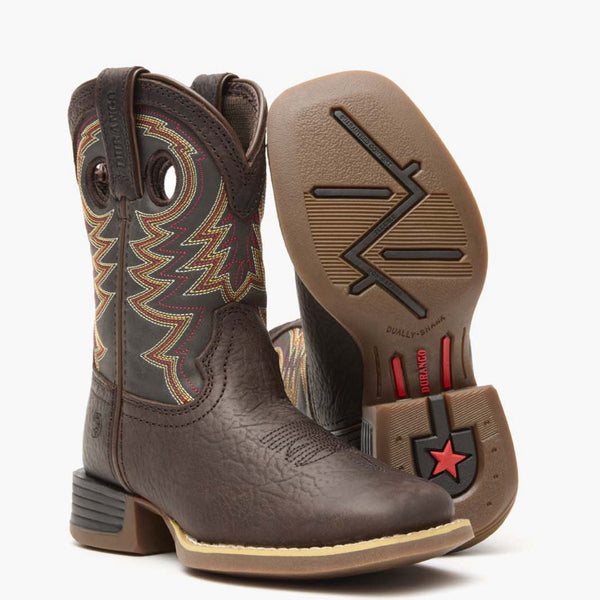 Durango Kids Brown Lil Rebel Pro Western Boot-DBT0219Y
