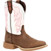 Durango Kids Brown and White Western Boots DBT0242C DBT0242Y