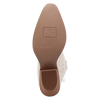Dingo Ladies White Full Bloom Leather Boot-DI939