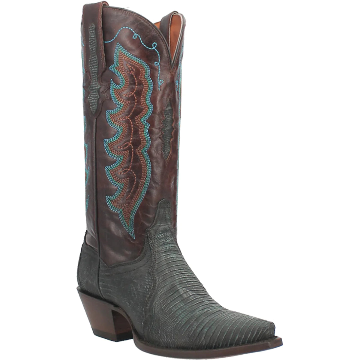 Dan Post Ladies Drifter Turquoise Brown DP3007