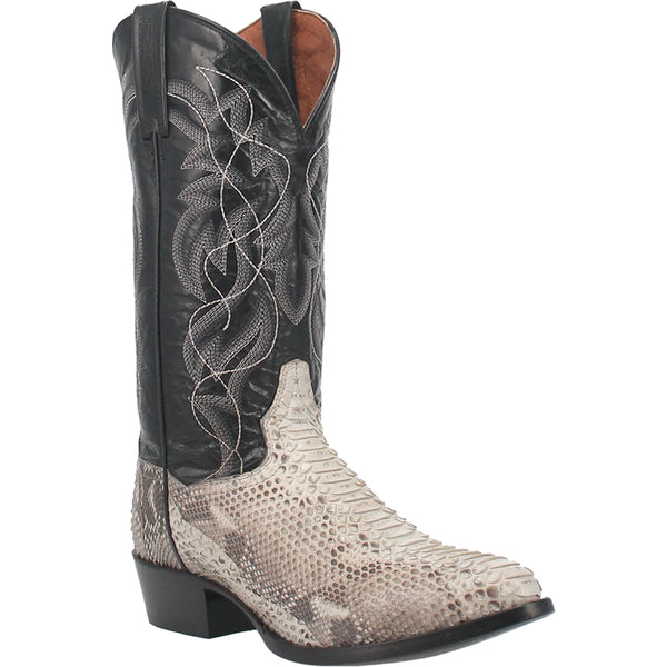 Dan Post Men's Manning Natural Black Python DP3036