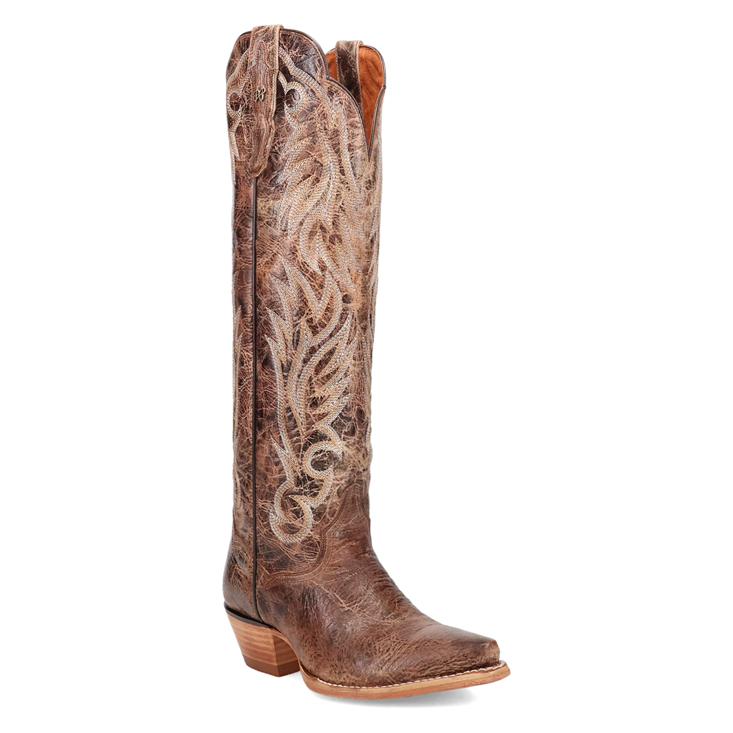 Dan Post Ladies Rustic Ridge Brown Leather Boot-DP7060