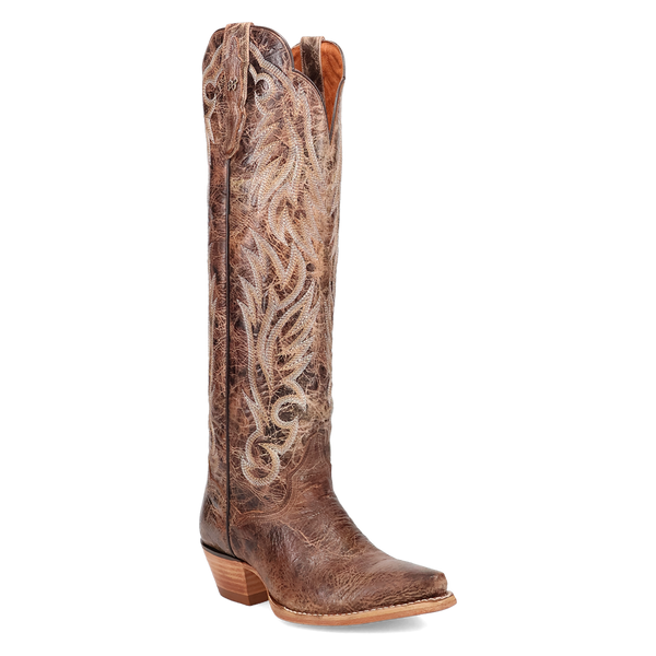 Dan Post Ladies Rustic Ridge Brown Leather Boot-DP7060