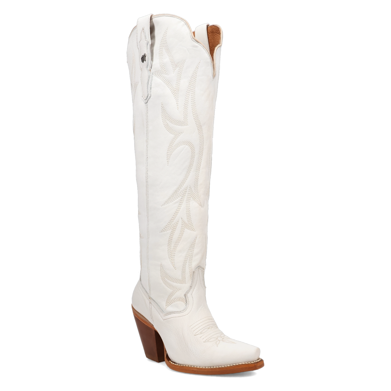 Dan Post White Blissful Beauty Leather Boot-DP7149