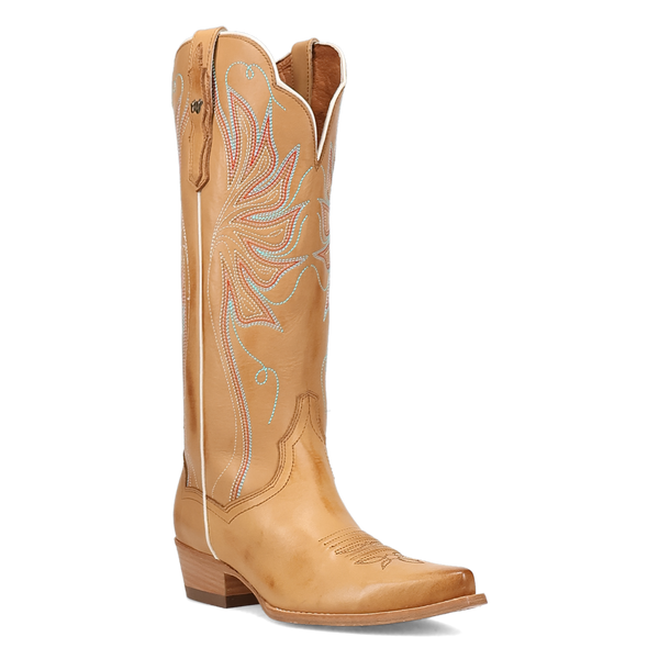 Dan Post Ladies Tan Grace Leather Boot-DP7151