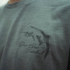East Coat Waterfowl "Banking Blue Bill" T-Shirt - Gray - Sq678