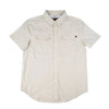 Rock and Roll Men's Ripstop Tan Short Sleeve Shirt-BMN2S06797TAN