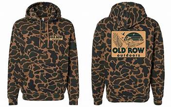 OLD ROW OUTDOORS DUCK CAMO HOODIE - WROW2780