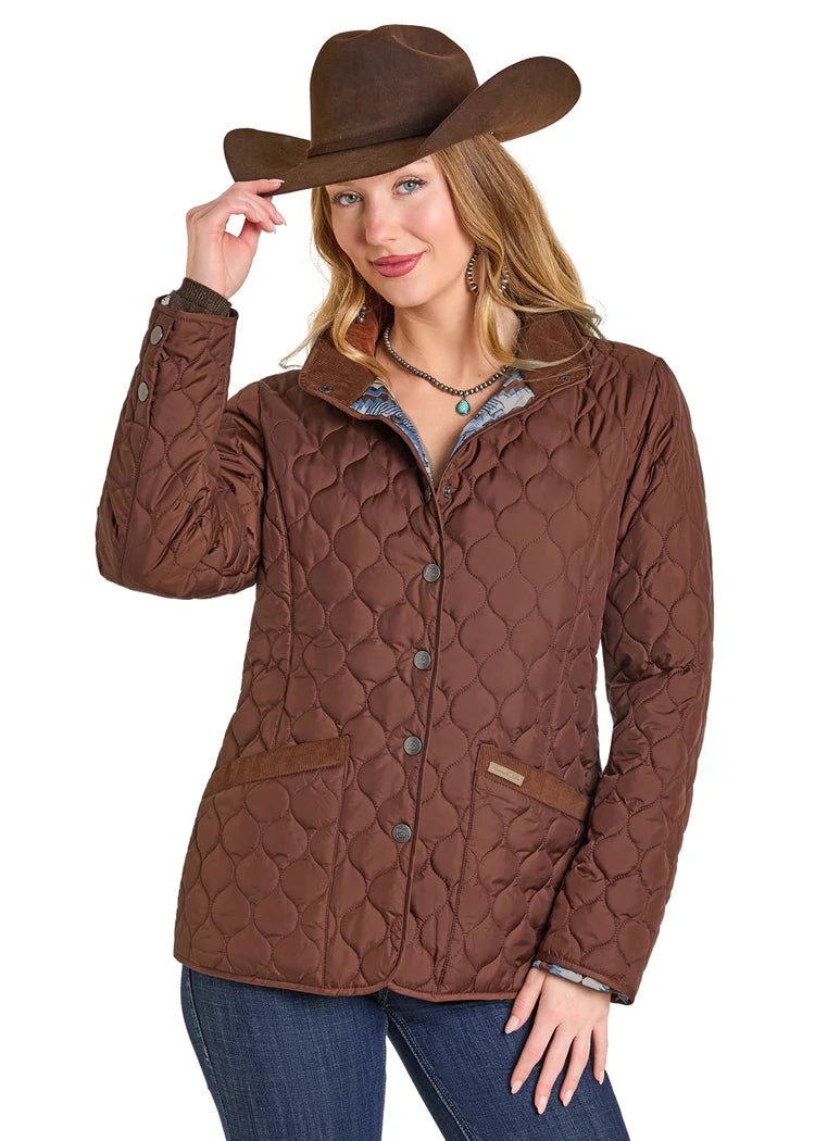 Panhandle Slim Ladies Quilted Riding Jacket DW92C06857