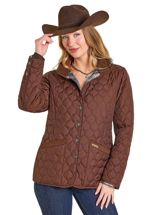Panhandle Slim Ladies Quilted Riding Jacket DW92C06857