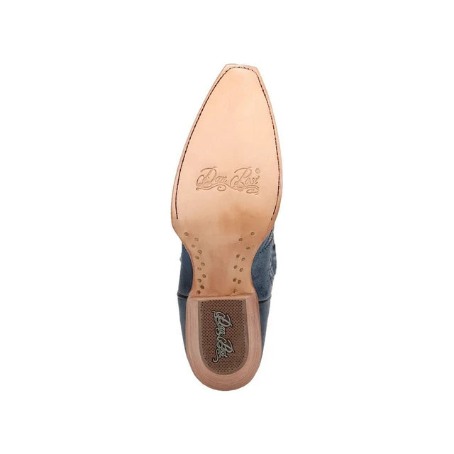 Dan Post Ladies Western Boots Mesa Bucklace Leather - Blue - DP7019
