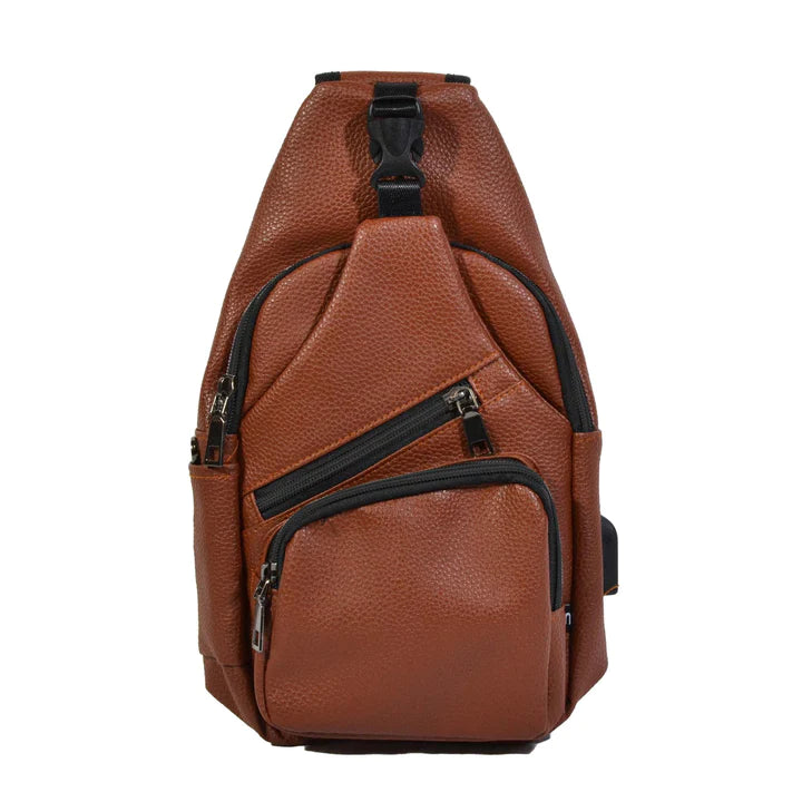 Calla Products Anti-Theft Vegan Leather Daypacks Regular Copper 50403