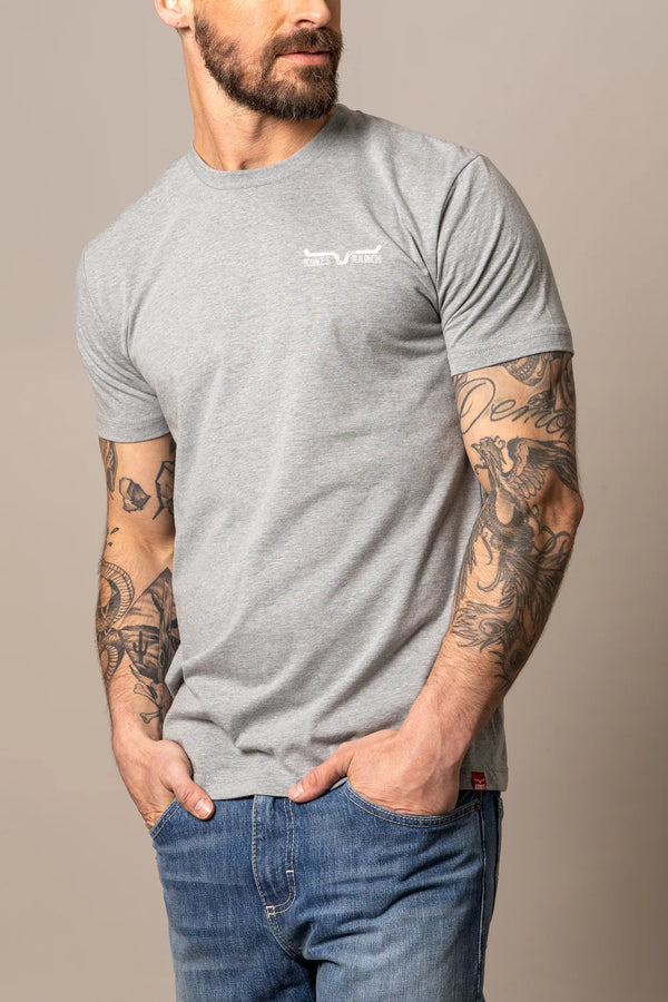 Kimes Ranch Mens "Dibujada" Short Sleeve Tee - Gray - DibujadaGray