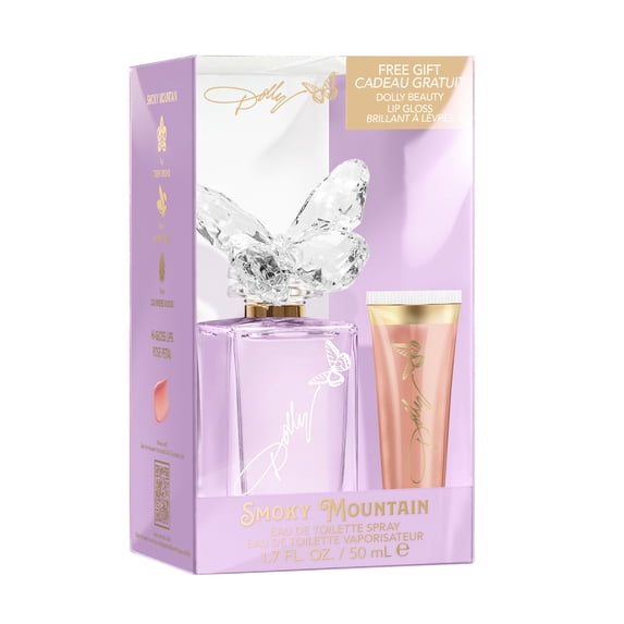 Roper Ladies Dolly Parton Scent Smoky Mountain with Full Lip Gloss