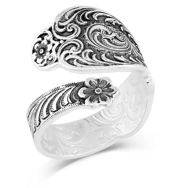 Montana Silversmiths Heirloom Treasure Spoon Open Ring RG5069