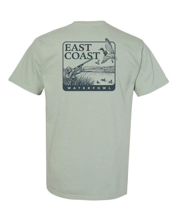 East Coast Waterfowl Retro Duck T-Shirt - Cypress - 447