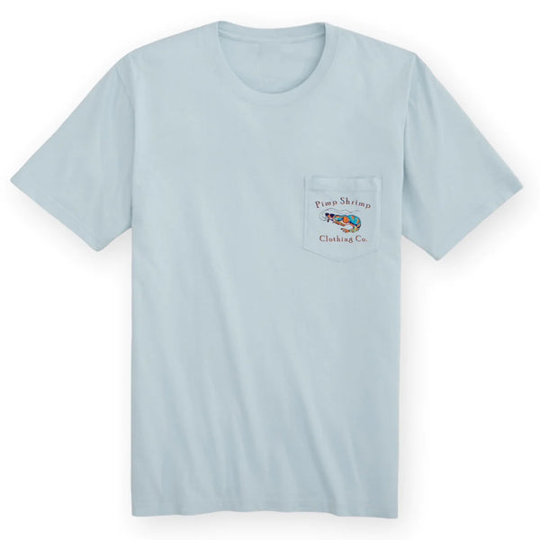 Pimp Shrimp Ballyhoo Short Sleeve Pocketed T-Shirt - The Stormy