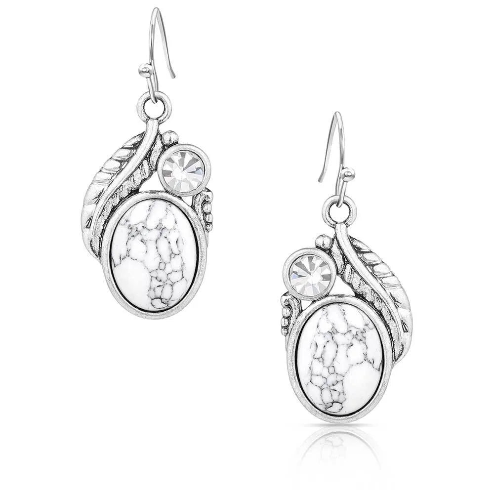 Montana Silvermsiths Sparkling Halo Earrings-ER6101