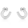 Montana Silversmiths Crystal Clear Stuck on Luck Post Earrings ER808