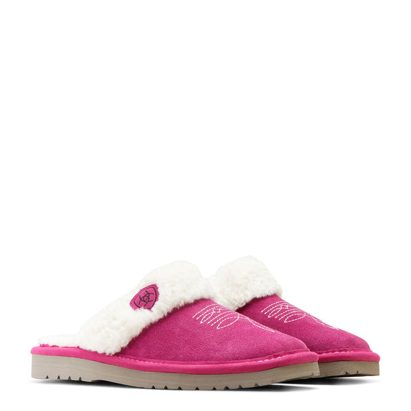 Ariat Ladies Very Berry Pink Jackie Square Toe Slipper AR2829-660