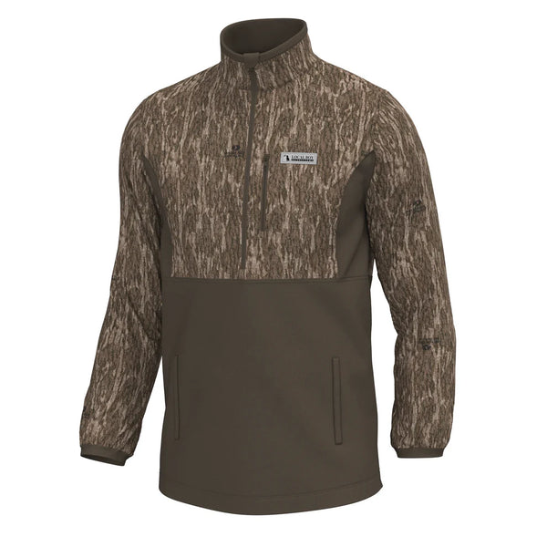 Local Boy Men's Fielder Quarter-Zip Pullover - Bottomland - L1300036-BLD