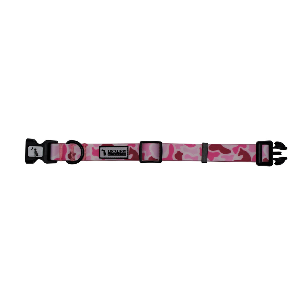 Local Boy Outfitters Dog Collar - Pink Localflage