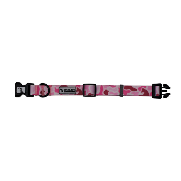 Local Boy Outfitters Dog Collar - Pink Localflage