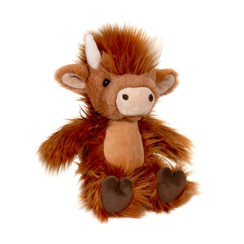 Plush Highland Cow 11 Inch Stuffed Animal by Fiesta