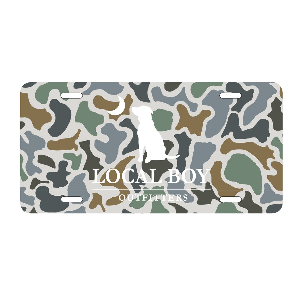 Local Boy License Plate - Localflage Bluff - L2100005-LCB