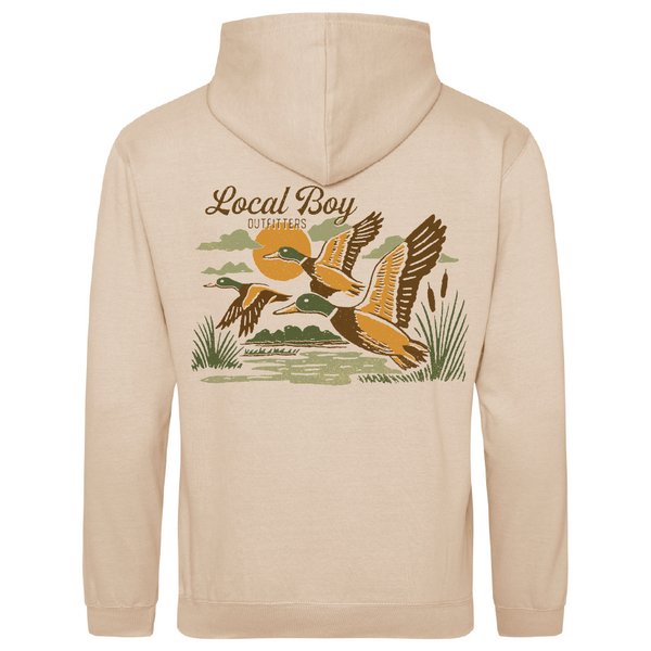 Local Boy Brushwood Hoodie Mallard Trio - Desert Stone - L1310064-DES