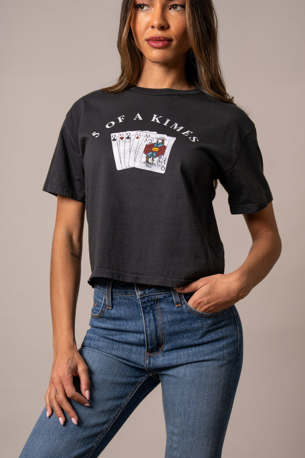 Kimes Ranch Ladies 5 Of a Kimes Crop Top