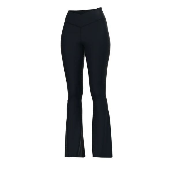Local Girl Outfitters Flare Leggings - Black - L5160004-BLK