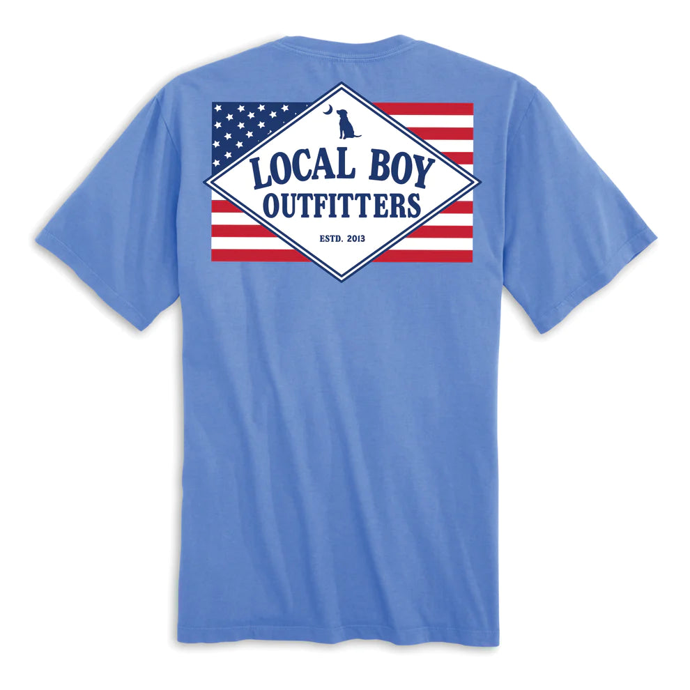 Local Boy Outfitters Founder's Flag America T-Shirt L1000354