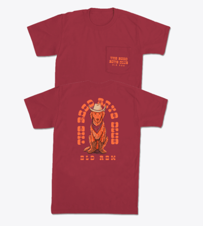 Old Row Good Boy Club Cowboy Retriever Pocket Tee-WROW-3824