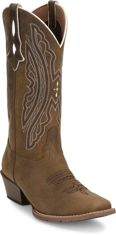 Justin Ladies Brown Rae Western Boots-GY2877