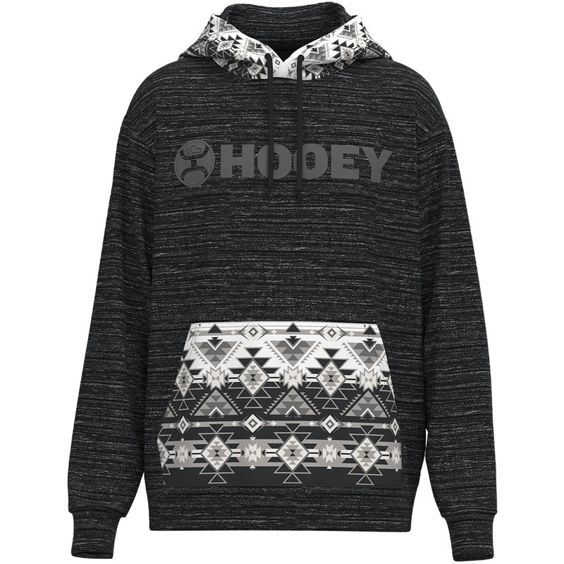 Hooey Legendary Black Aztec with Hooey Logo Sweatshirt-HH1242BKAZ