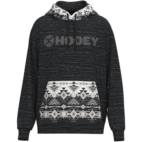 Hooey Legendary Black Aztec with Hooey Logo Sweatshirt-HH1242BKAZ