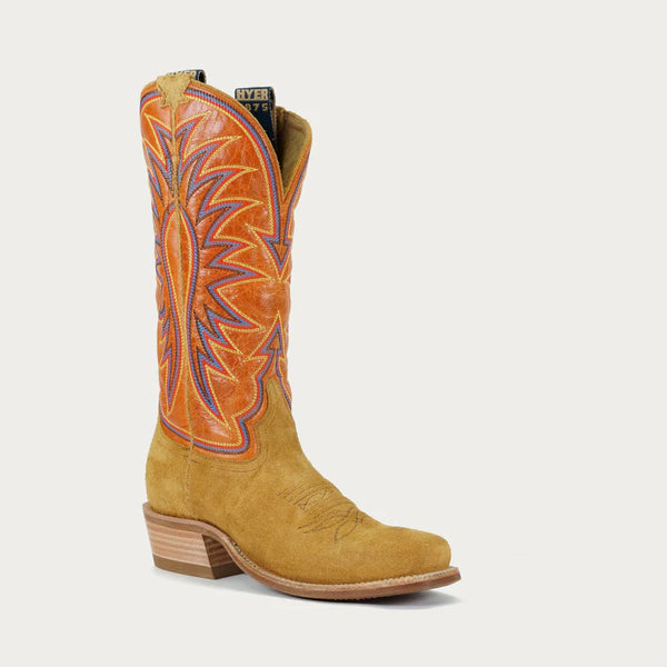 HYER Men's Spearville Vintage Tangerine & Bronze Western Boot HM12012
