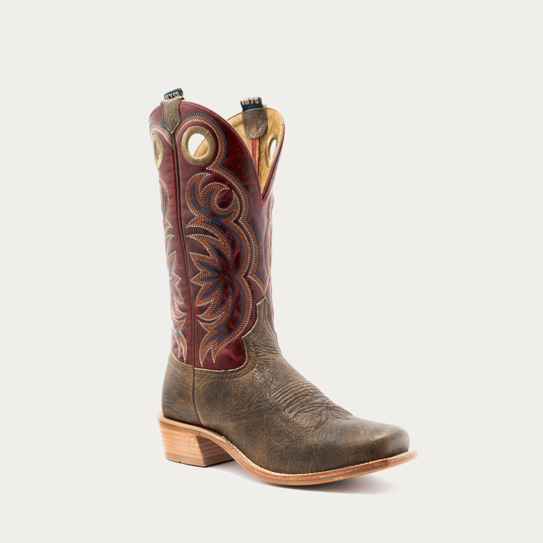 Hyer Men's Riley Cutter Toe Red HM12042