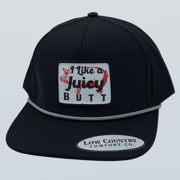 Low Country "I Like A Juicy Butt" Patch - Black