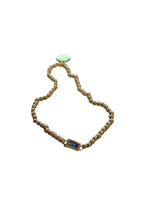 Alex Carol Stacker Gold December Birthstone Bracelet