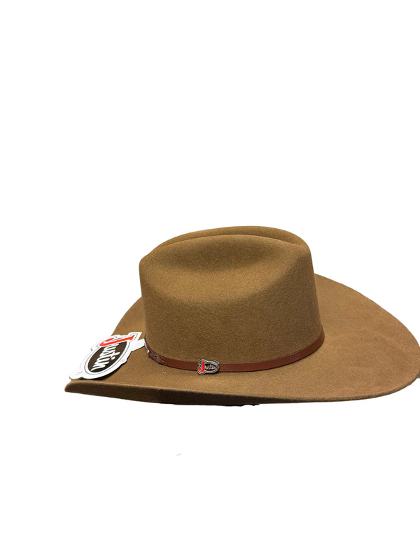 Justin Men's 2X Lonestar Mink Wool Felt Hat JF0242LNST40