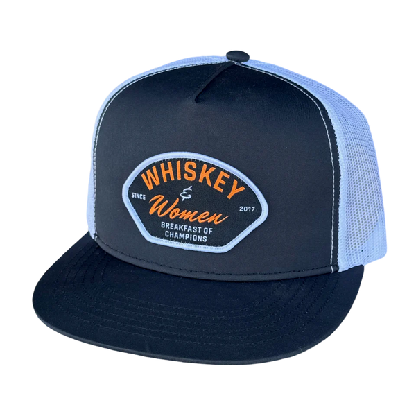 Whiskey Bent Hat Co. Whiskey & Women - Black - W&WBLK