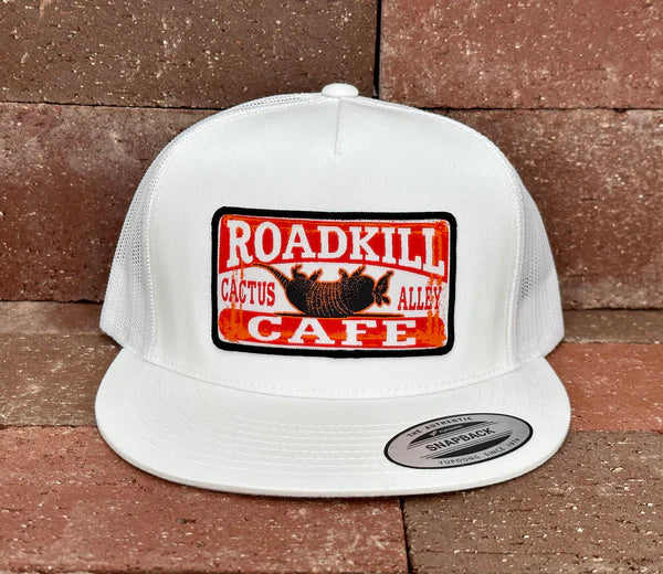 Cactus Alley Roadkill White Snapback