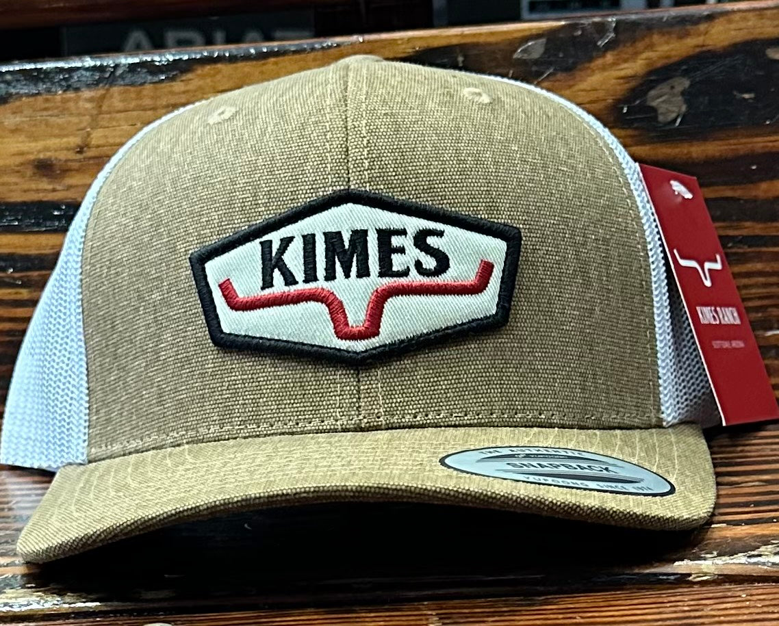 Kimes Ranch Box Spring Trucker Hat - WW Brown